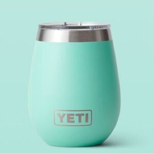 Yeti Rambler 10oz Wine Tumbler Seafoam Green